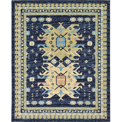 Tapis bleu Adonnis