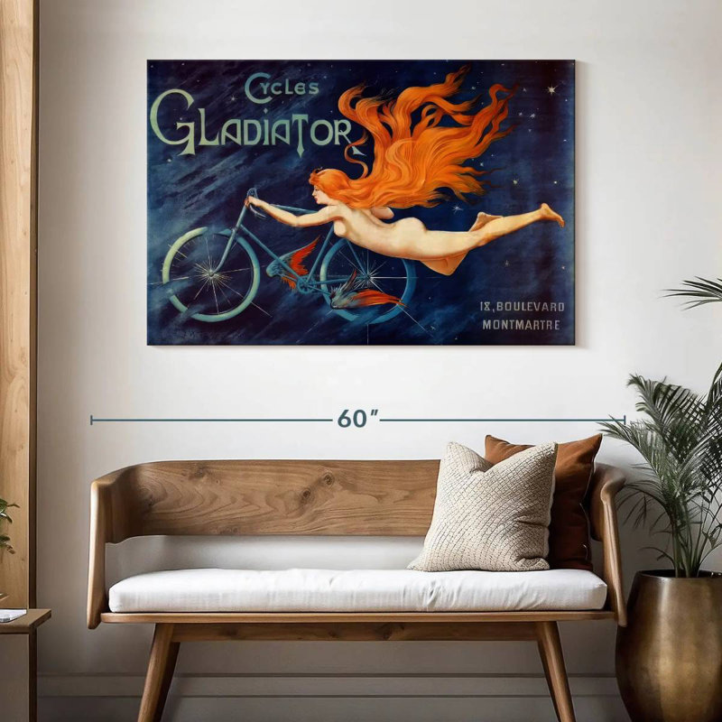 Mehar Cycles Gladiator, 32" H x 48" W