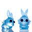 2 Piece Crystal Rabbit Set
