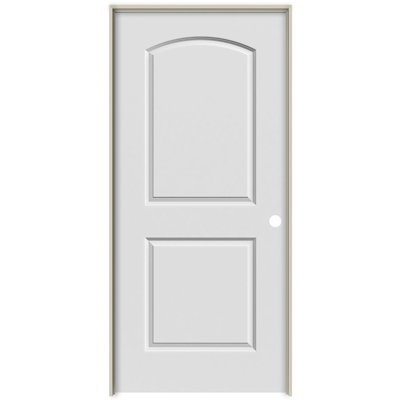 Porte standard lambrissée en bois manufacturé