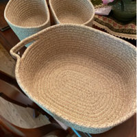 Dotted Line™ Nested 3 Piece Fabric Basket Set & Reviews