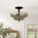 Kelly Clarkson Home Alaina Glass Semi Flush Mount & Reviews | Wayfair