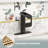 CASAINC Single Handle Black Bathroom Sink Faucet with Built-in Filter