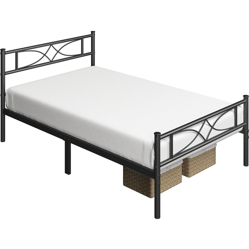  Bed, Single (3'), Black