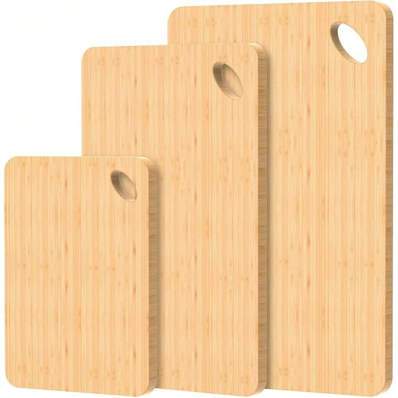 Planches à découper en bois pour la cuisine, 1 planche à découper pour viande, légumes, petites planches à découper en bambou / planche à fromage / plateau de service
