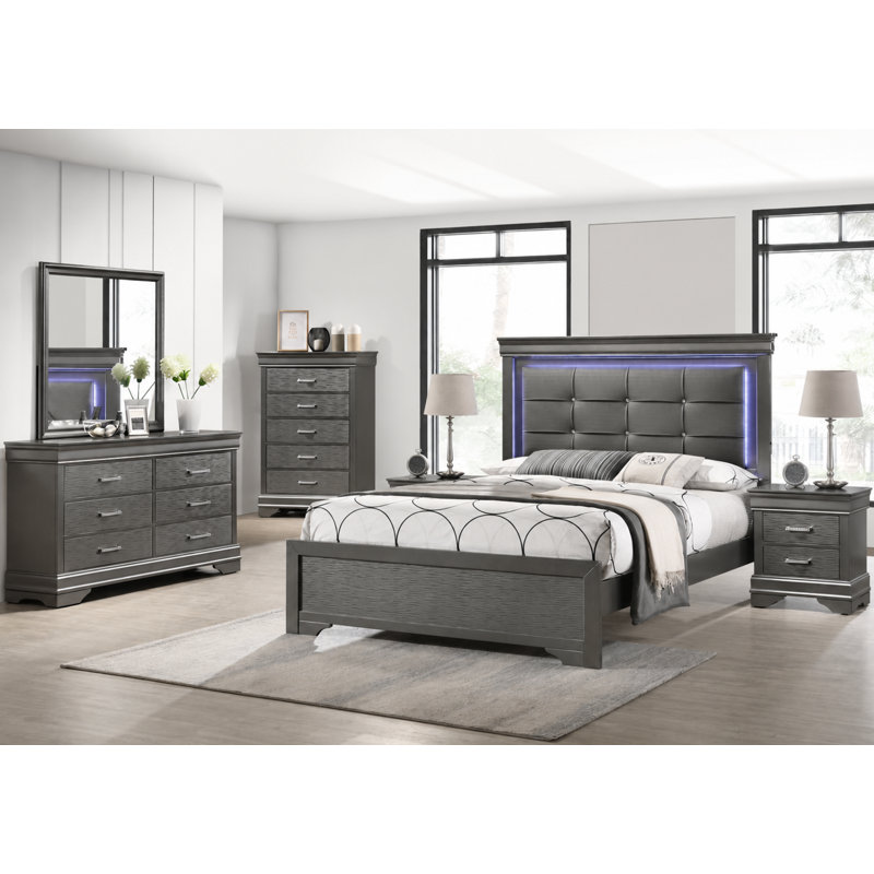 Myla Vegan Leather Standard Bed, King