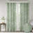 Leilani Palm Leaf Burnout Single Window Sheer-106403201-48819695