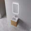 Armoire de salle de bain avec lavabo, portes à fermeture douce, conception à fixation flottante-1403449725