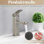 Faucet Bathroom Sink Faucet Modern - Washbasin Faucet Kitchen Mixer Tap Hot and Cold Water Tap Stainless Steel Single Lever Mixer High Pressure Faucet Sink For Bathroom WC Sink-107303025