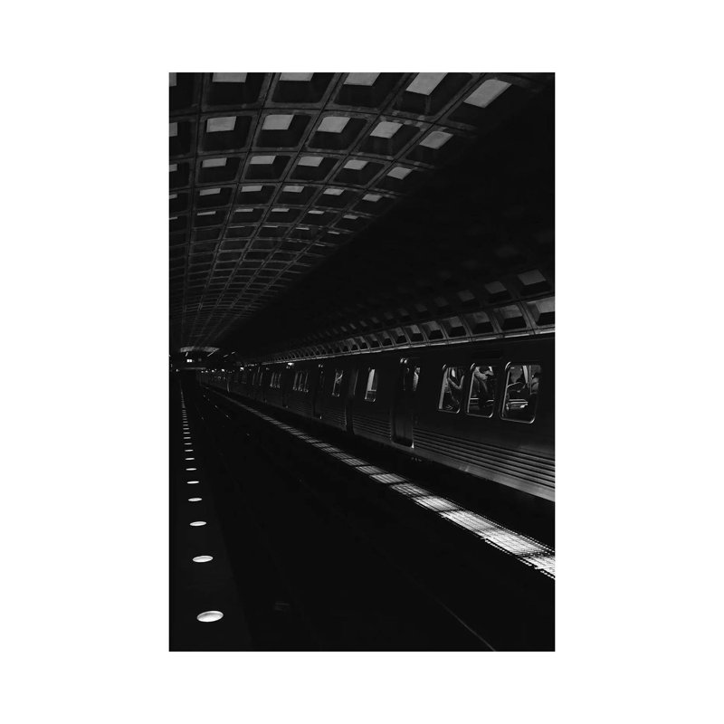 DC Metro III by Bethany Young - Print on Canvas, Wrapped Canvas, 101.6cm H x 66.04cm W x 3.81cm D