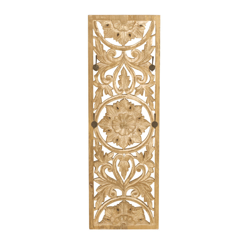Francisque Wall 3 - Hook Wall Mounted Coat Rack