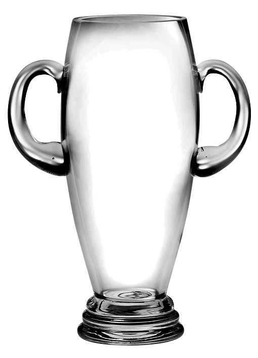 Vase de table trophées Craignamaddy, H 12 po x l 9,5 po x P 5 po