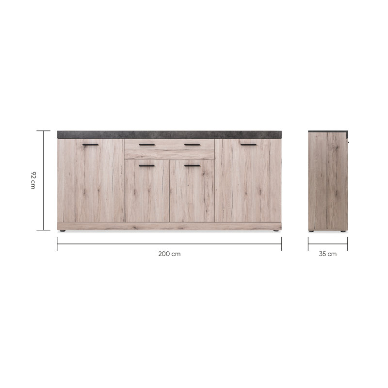 Walk 200cm Sideboard