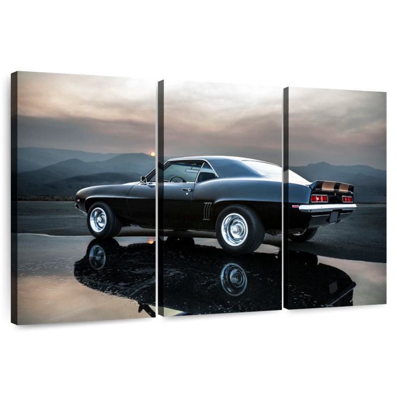 Mehar Muscle Car, 28" H x 45" W