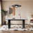 Wandalene Ash Solid Wood Base Dining Table-1679082458