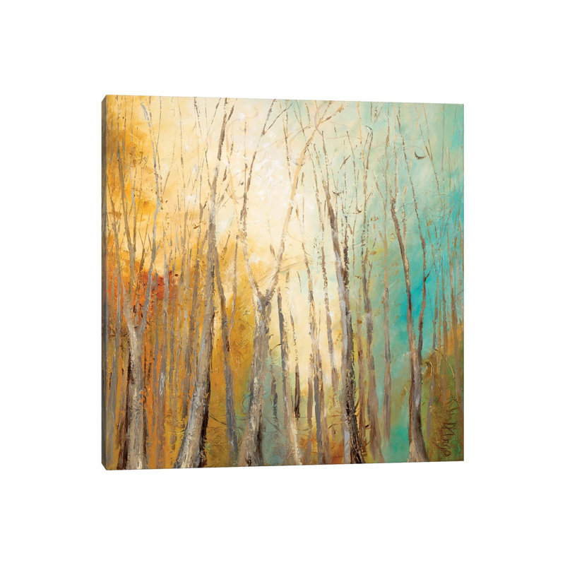 Autumn Bliss by Dina D'Argo - Wrapped Canvas Painting, 30.48 cm H x 30.48 cm W
