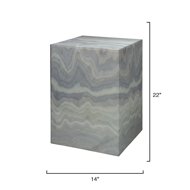 Peak Side Table, Pale Blue
