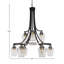 Lustre 9 lumières avec verre transparent de 5 po Michell Paramount-809141299-809141296