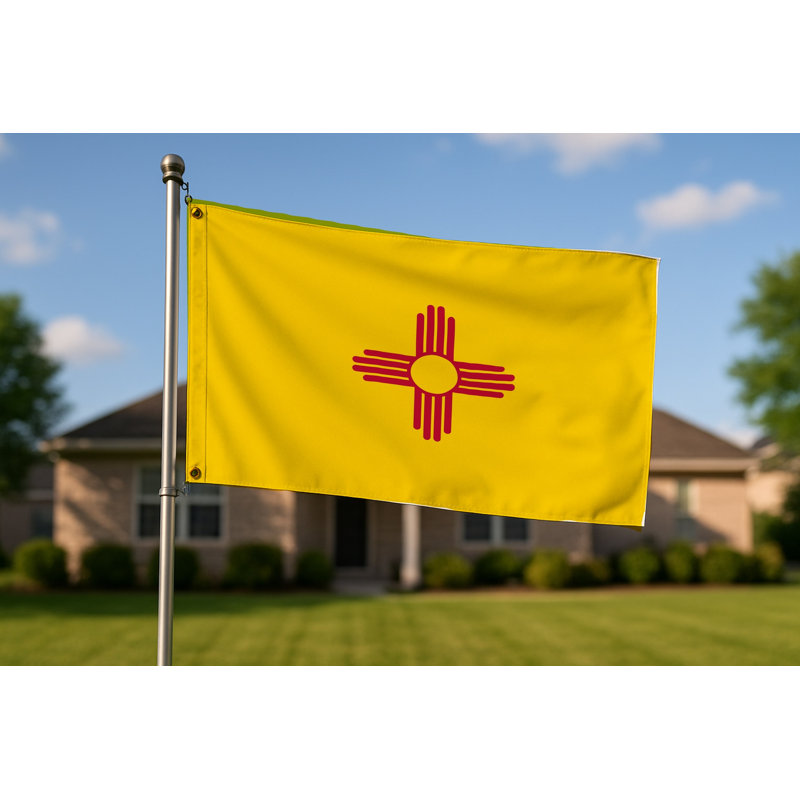 Drapeau de l'État du Nouveau-Mexique - Drapeau