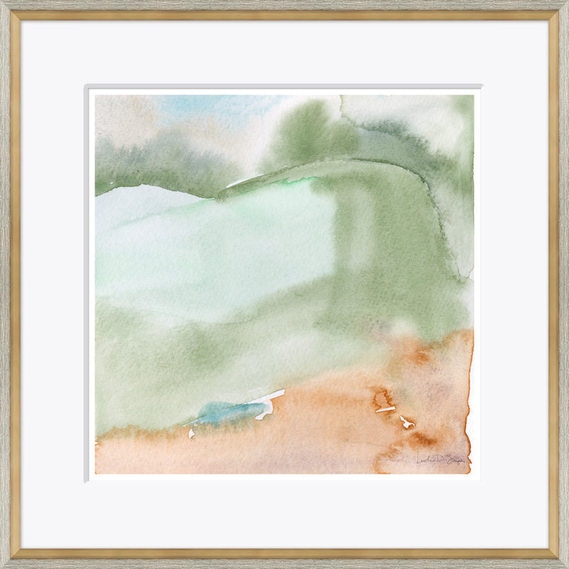 Roadside Field IX Print by Leslie Snipes