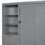 Lit escamotable Murphy avec placard, tiroirs et tablettes-1470433944