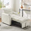Fauteuil convertible en velours-2072461864