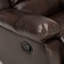 Fauteuil inclinable et oscillant en cuir Charlott-2063827219