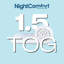 Night Comfort Climate Control Summer Cool Season Microfibre 1.5 Tog Duvet-87352843