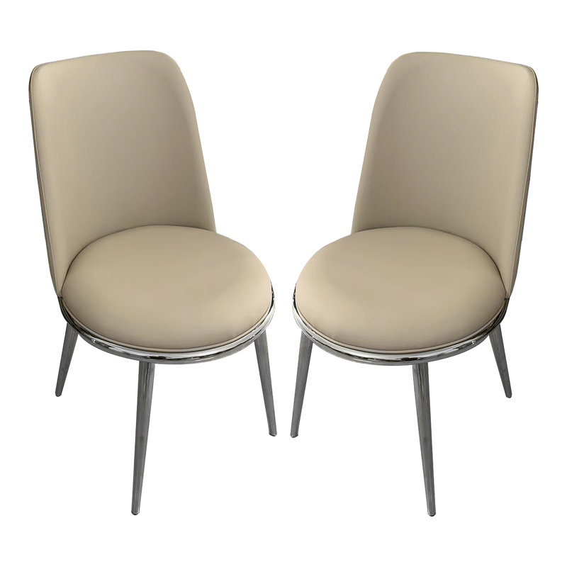 Chaises d'appoint Coleraine, Argent