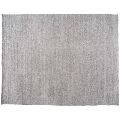 One-of-a-Kind Rectangle 13' X 16'3" New Age Wool Area Rug in Gray