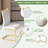 Modern Dining Table Set For 4,Rectangular Pedestal Dining Table With Chairs-320258878-320258873