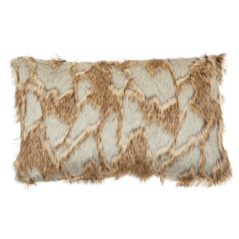 Ajaysia Animal Print Rectangular Lumbar Cushion