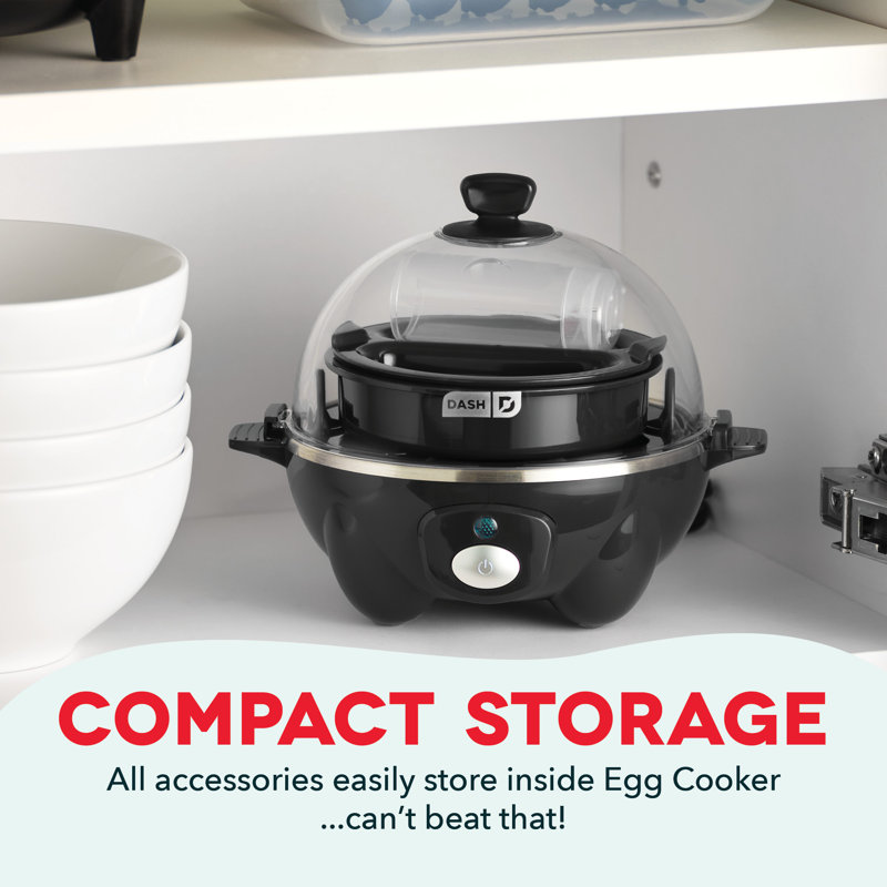Rapid Egg Cooker, Black