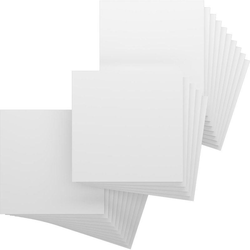 Panneaux de loisirs en PVC, H 23,75 po x l 23,75 po x P 0,75 po