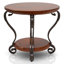 Halpern Solid Wood Top End Table with Storage