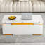 Table basse à plateau relevable avec tabourets de rangement, table centrale moderne avec plateau pliable, table basse réglable multifonctionnelle pour le salon-816802324
