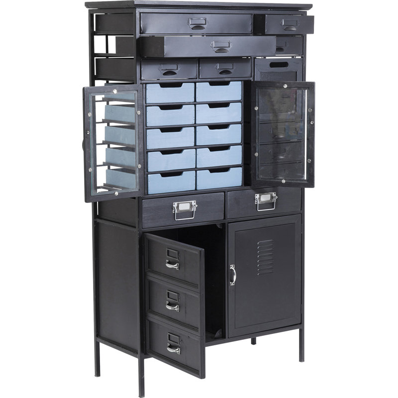 Dresser Art Factory, Black/Blue