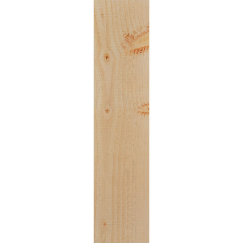 Corbeau Huntington avec plaque arrière, H 24 po x l 5,5 po x P 12 po, Sapin de Douglas, Lisse