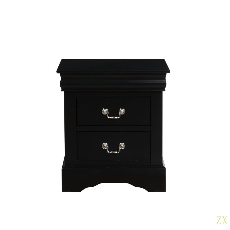 Table de chevet traditionnelle en bois 1pc
