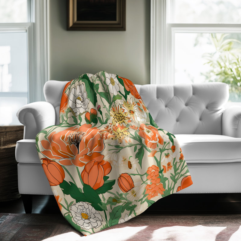 Couverture Vintage, Lit simple