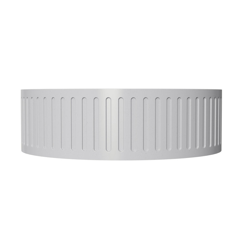 15-Inch Modern Concrete Above-Counter Bathroom Sink