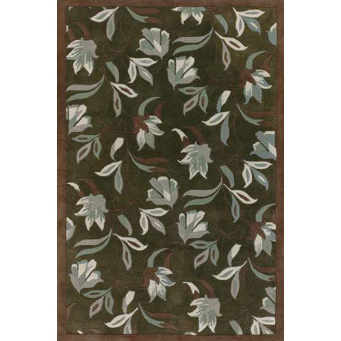 Wool Abstract Rug, 5' x 7'6"