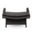 Chaise longue inclinable confortable en fer résistant aux intempéries pour un style extérieur relaxant