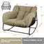 Chaise berçante d'extérieur en fer Luisang-636850007