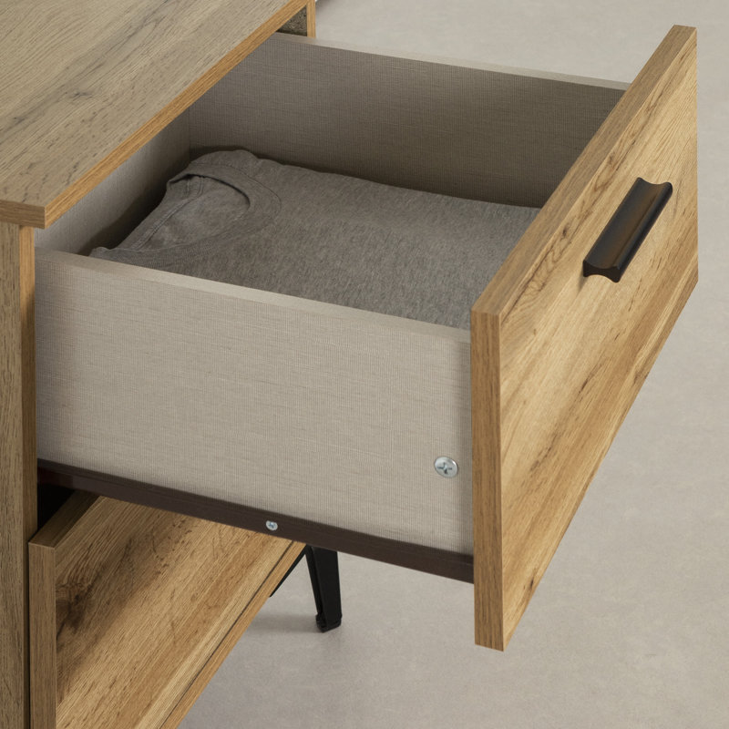 Woodacre 16.75'' W Nightstand, Nordik Oak