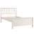 Wood Platform Bed with Headboard and Footboard, Rustic Bed Frame with Underbed Storage, No Box Spring Needed, White, Twin-1201287464