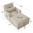 Upholstered Chaise Lounge With Storage-2074975611