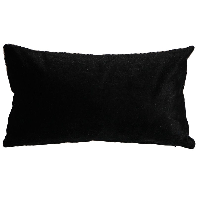 Coussin en velours Amethyst