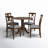 Alnesha 4 - Person Pedestal Dining Set-445597179