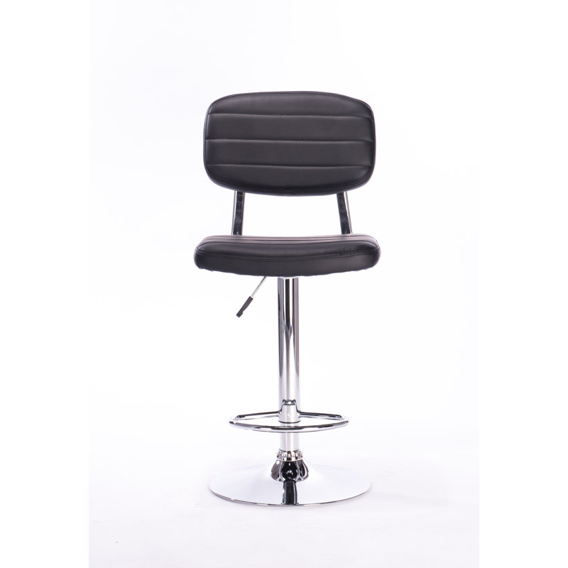 Tabouret de bar rotatif à hauteur ajustable